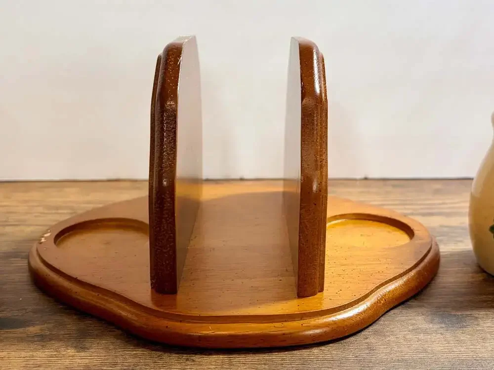 Sonoma Salt & Pepper Set on Wood Napkin Holder Tray by Sakura